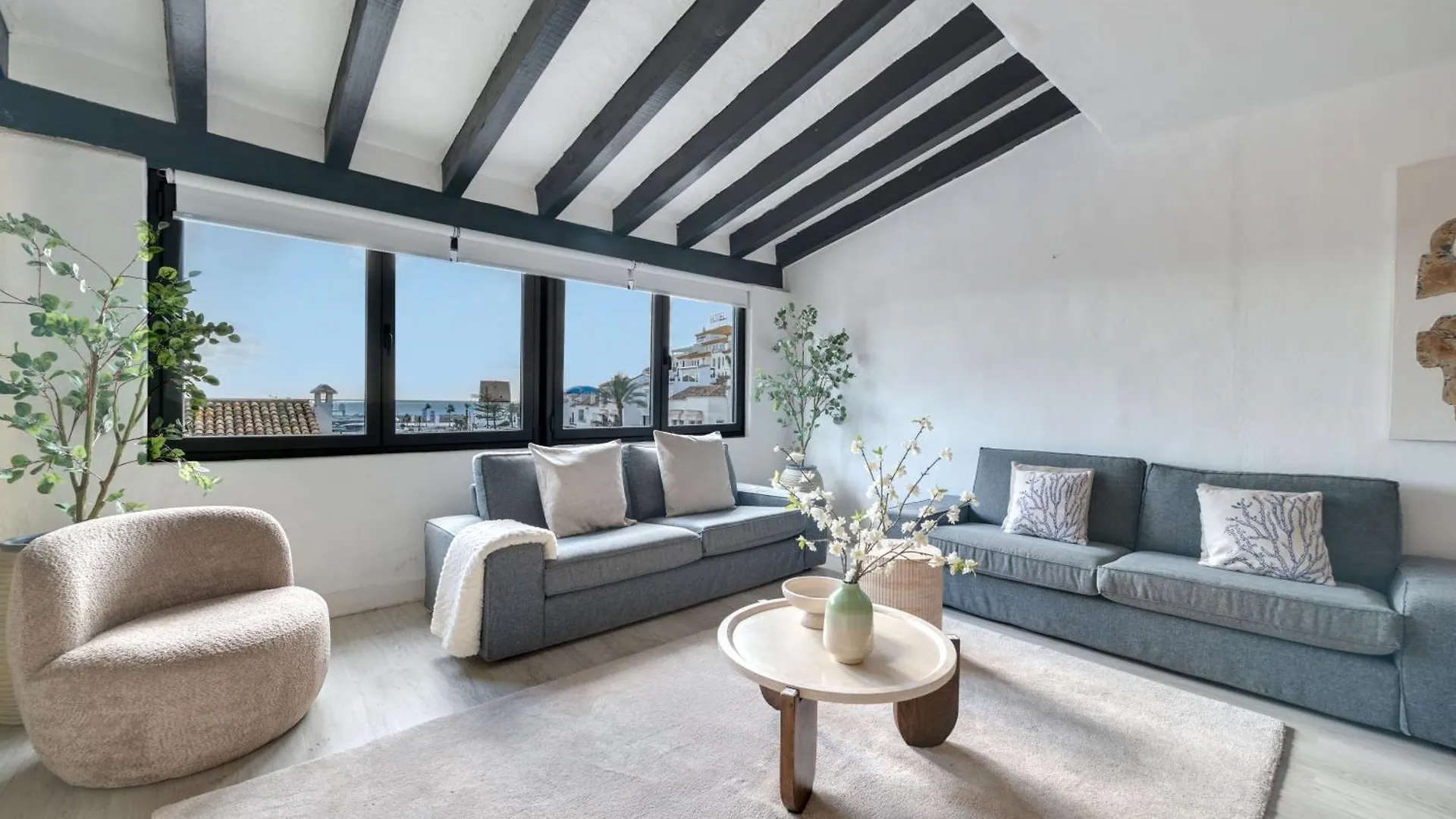 Vacation Marbella I Stylish 5Bdr Penthouse, Sea And Marina View Apartment